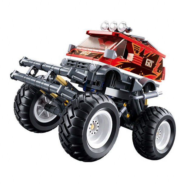 Конструктори з унікальними деталями - Конструктор Sluban Power Bricks Позашляховик (M38-B1159)#3