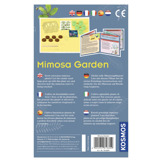 Научные игры, фокусы и опыты - Набор для опытов Kosmos Сад мимозы (616809)#4