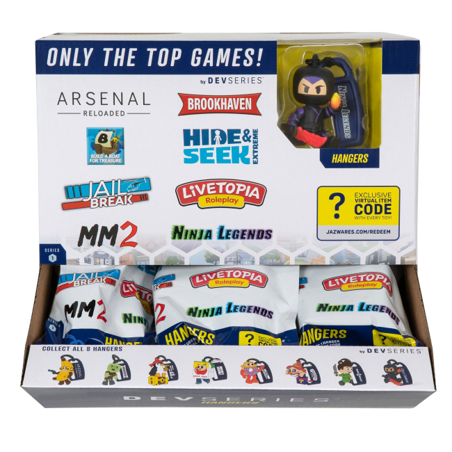 Брелоки - Игровая фигурка-брелок DevSeries Hangers blinds S1 (CRS0026)#2