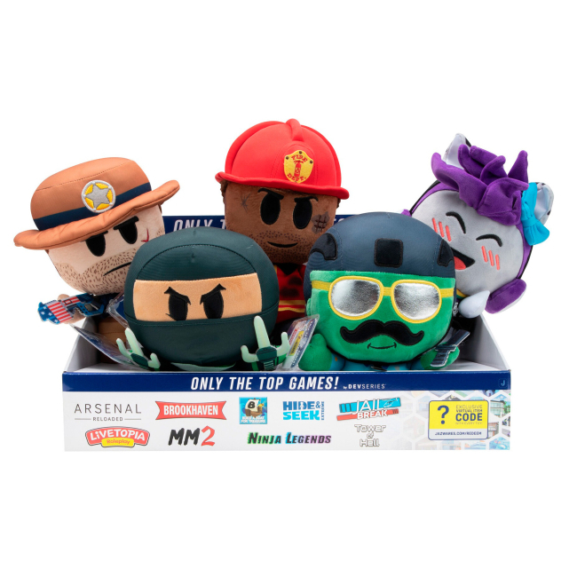 Персонажи мультфильмов - Мягкая игрушка DevSeries Collector plush livetopia Firefighter S1 (CRS0014)#3