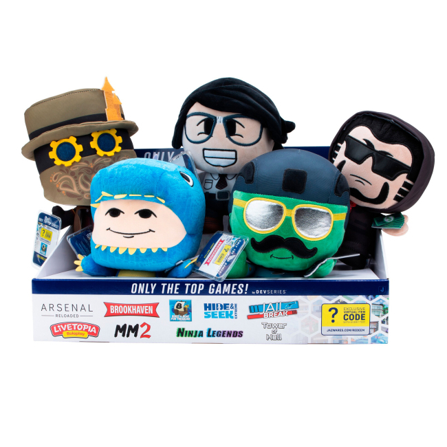 Персонажі мультфільмів - М'яка ігрaшка DevSeries Collector plush jailbreak Boss pass gamer S1 (CRS0021)#4