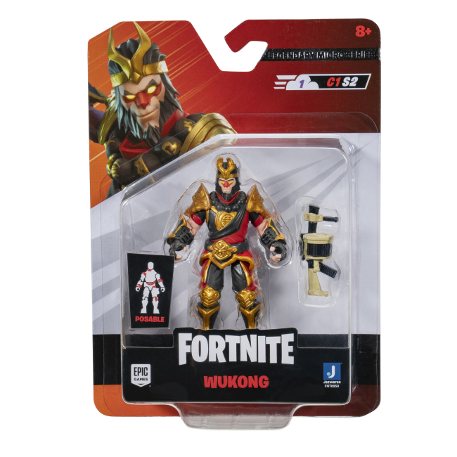 Фігурки персонажів - Колекційна фігурка Fortnite Micro legendary series Wukong (FNT0950)#5