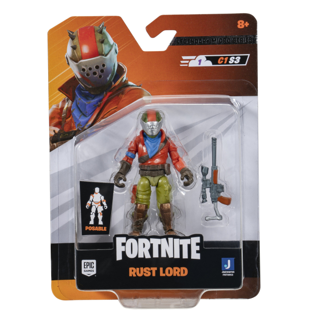 Фігурки персонажів - Колекційна фігурка Fortnite Micro legendary series Rust Lord (FNT0953)#5