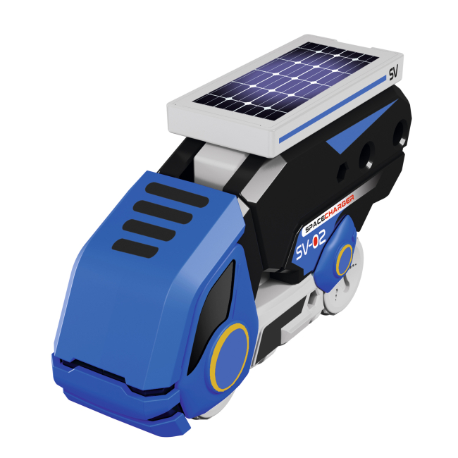 Роботи - Ігровий набір Blue Rocket STEM Космічні пригоди з сонячною панеллю 3 в 1 (XT1803088)#3