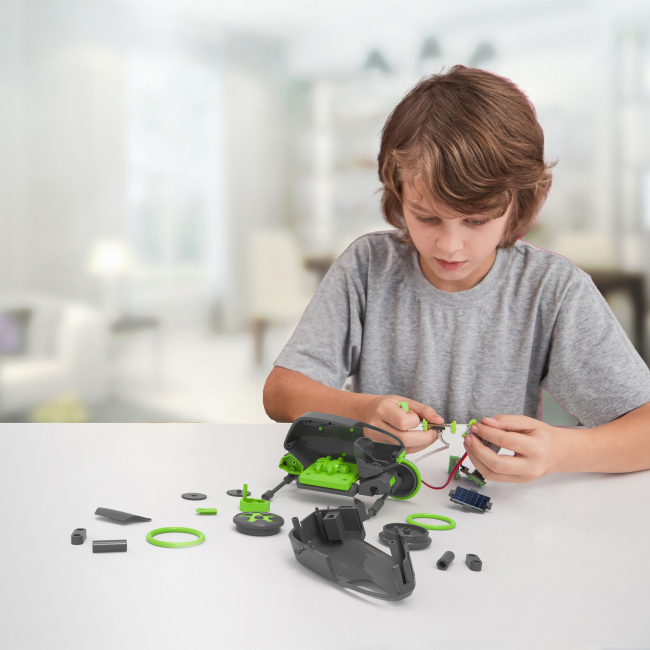 Роботы - Игровой набор Blue Rocket STEM Ровер с солнечной панелью (XT1803087)#4