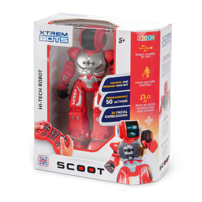 Роботы - Робот-спасатель Blue Rocket STEM Скут (XT3803426)#4