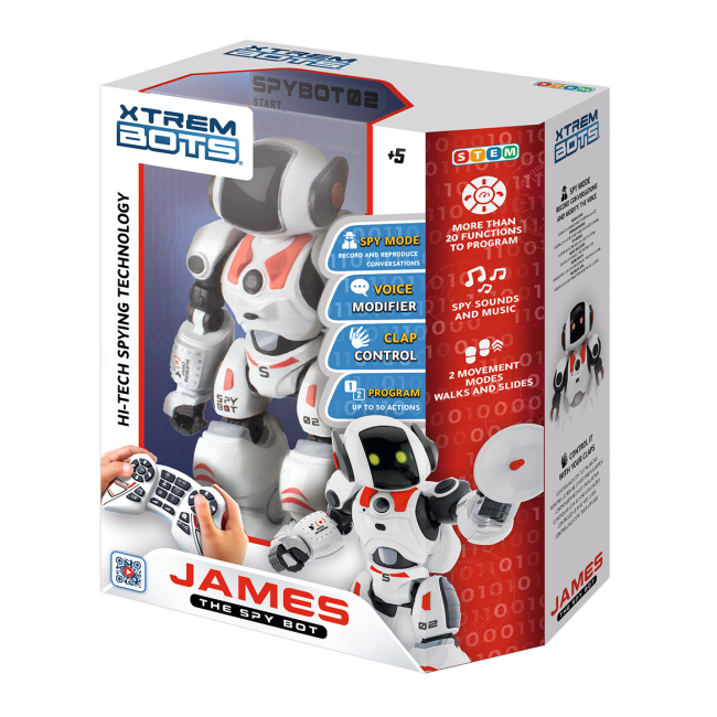 Роботы - Робот-шпион яBlue Rocket STEM Джеймс (XT3803084)#5