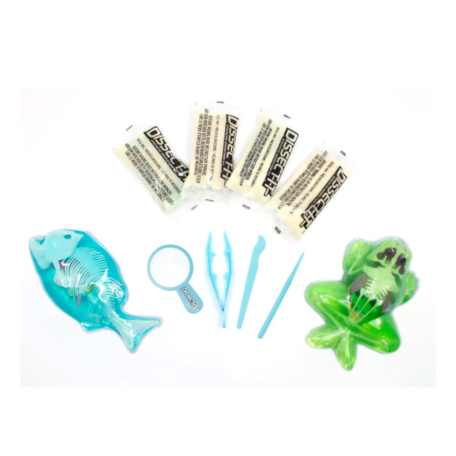 Наукові ігри, фокуси та досліди - Набір для дослідів Joker Slimy Lab Анатомія тварин - Жабеня та Піранья (38084)#3