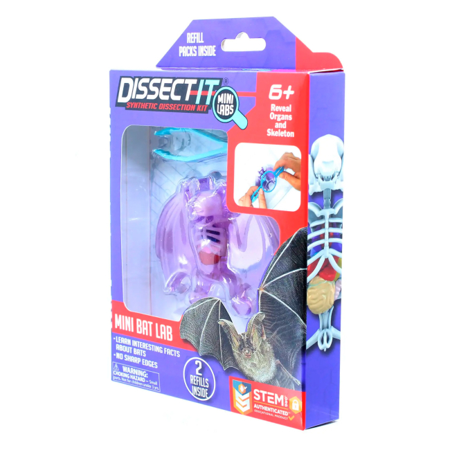 Научные игры, фокусы и опыты - Набор для опытов Joker Slimy Lab Анатомия животных - Летучая мышь S (38087)#2