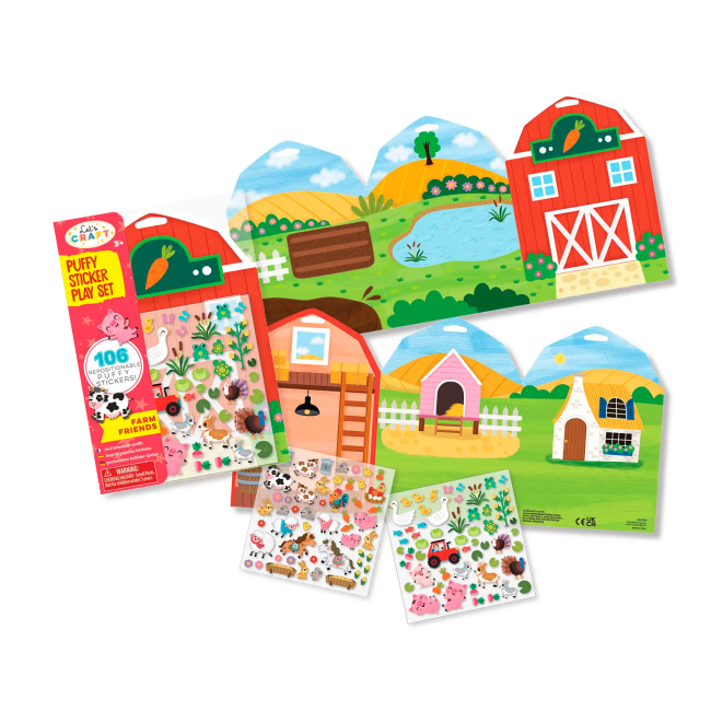Развивающие игрушки - Развивающий набор Let's craft Окружающая среда - ферма (PSB001)#2