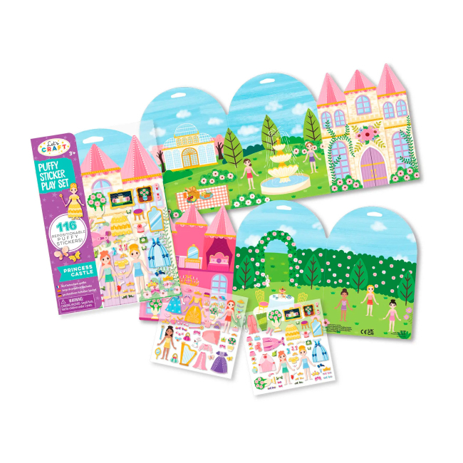 Развивающие игрушки - Развивающий набор Let's craft Фантастические миры - замок принцессы (PSB003)#2