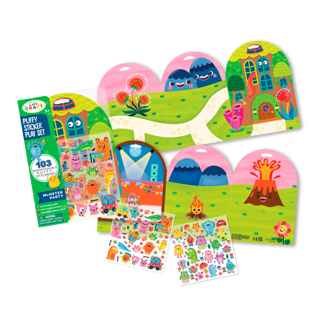 Развивающие игрушки - Развивающий набор Let's craft Фантастические миры - монстр пати (PSB002)#2