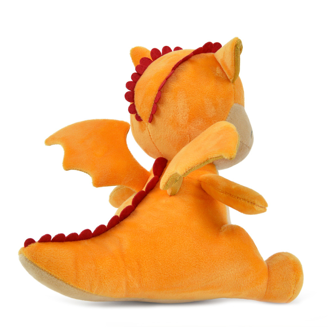 М'які тварини - ​М'яка іграшка WP Merchandise Дракон Бель (FWPDRAGBELLE23BN0)#3