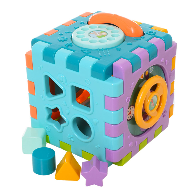 Развивающие игрушки - Развивающая игрушка Shantou Jinxing Бизикуб (HE0527)#2
