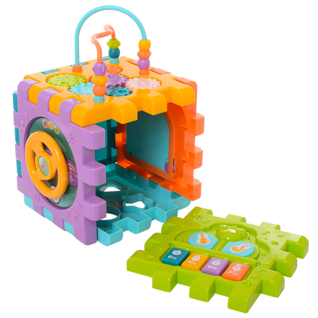 Развивающие игрушки - Развивающая игрушка Shantou Jinxing Бизикуб (HE0527)#4