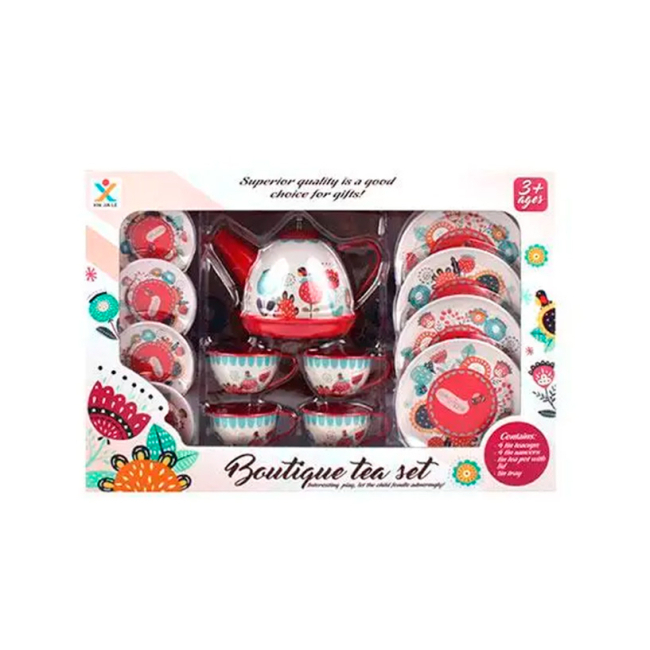 Дитячі кухні та побутова техніка - Ігровий набір Shantou Jinxing Чайний сервіз (966-A6)#2
