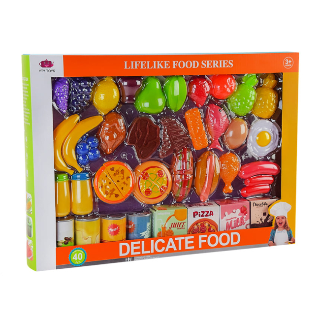 Дитячі кухні та побутова техніка - Ігровий набір Shantou Jinxing Продукти Delicate food (555-GH005)#2