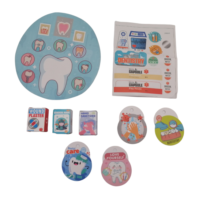 Наборы профессий - Игровой набор OTSIXE Динозавр Врачебные инструменты (1368A3)#6