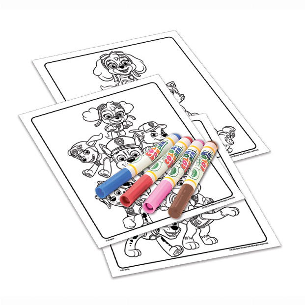 Товары для рисования - Раскраска Crayola Color Wonder Paw Patrol (75-2814-M)#2