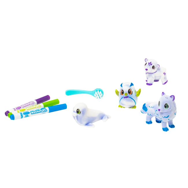 Наборы для творчества - Набор для творчества Crayola Washimals Арктические животные (74-7514-W)#2