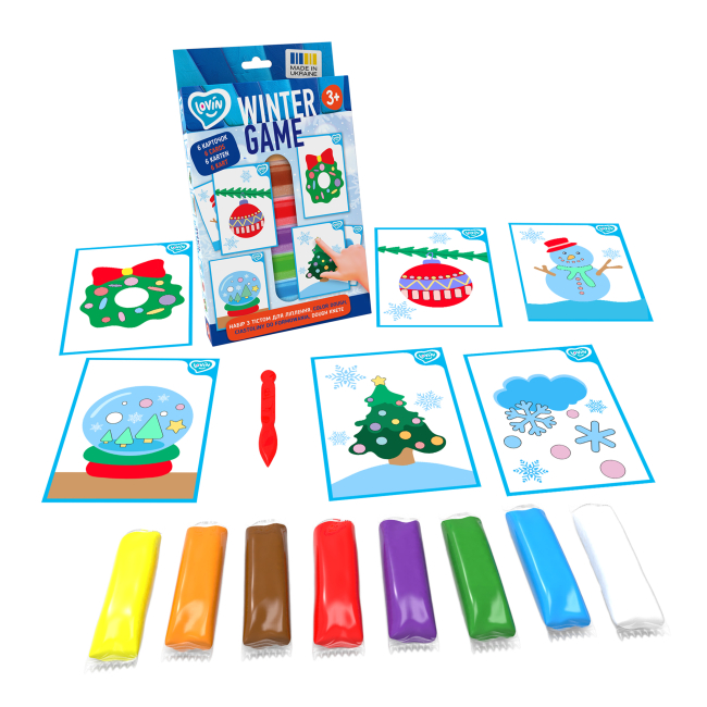Набори для ліплення - Набір для ліплення Lovin Winter game (41200)#2