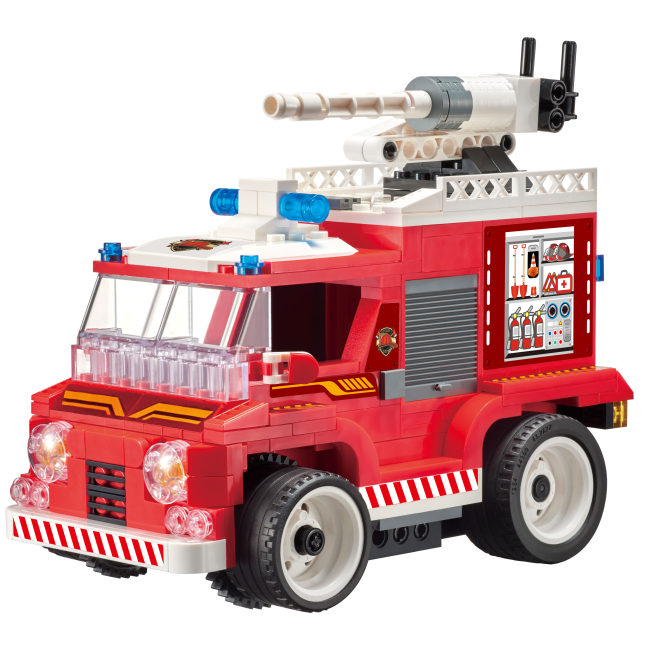 Конструктори з унікальними деталями - Конструктор Wise block Рятувальна машина на радіокеруванні (EU389045)#2