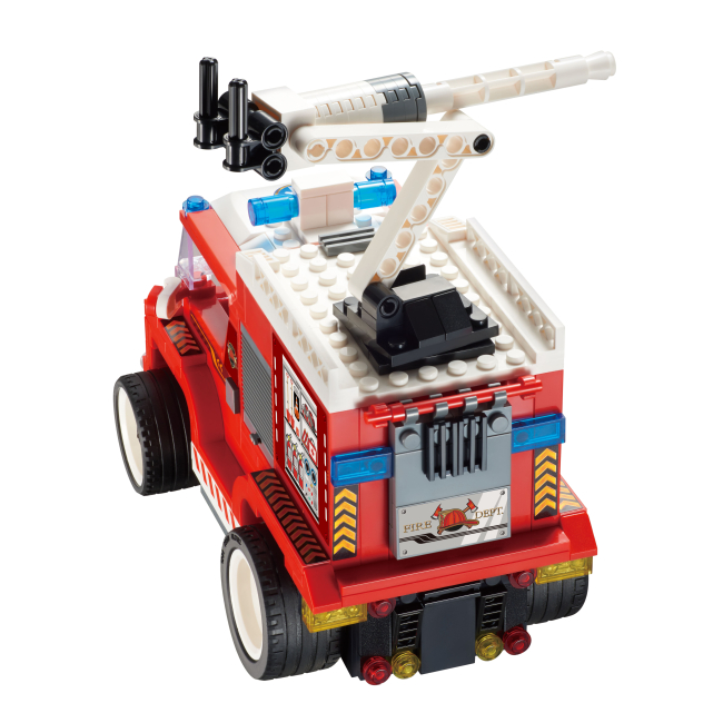 Конструктори з унікальними деталями - Конструктор Wise block Рятувальна машина на радіокеруванні (EU389045)#3
