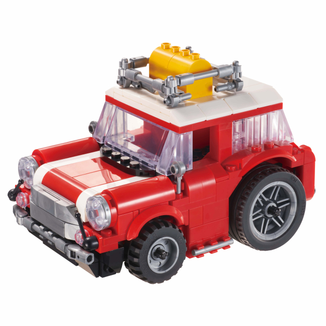 Конструктори з унікальними деталями - Конструктор Wise block Ретро авто міні на радіокеруванні (EU389104)#2