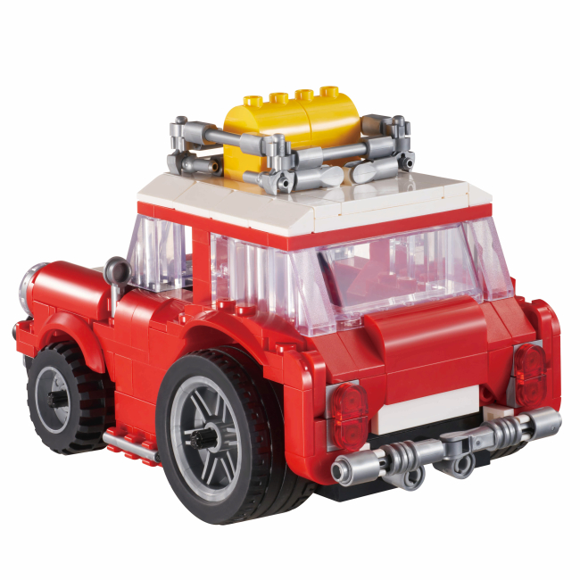 Конструктори з унікальними деталями - Конструктор Wise block Ретро авто міні на радіокеруванні (EU389104)#3