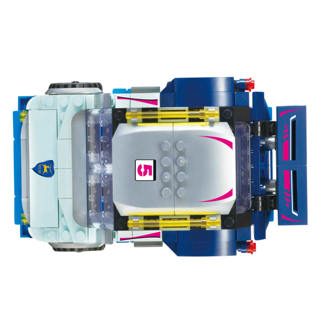 Конструктори з унікальними деталями - Конструктор Wise block Позашляховик міні на радіокеруванні (EU389105)#3