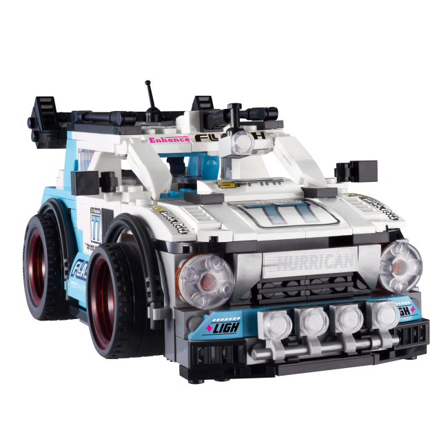 Конструктори з унікальними деталями - Конструктор Wise block Гоночний автомобіль на радіокеруванні (EU389053)#2