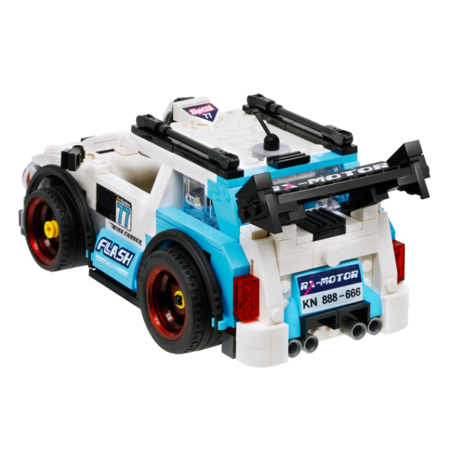 Конструктори з унікальними деталями - Конструктор Wise block Гоночний автомобіль на радіокеруванні (EU389053)#3