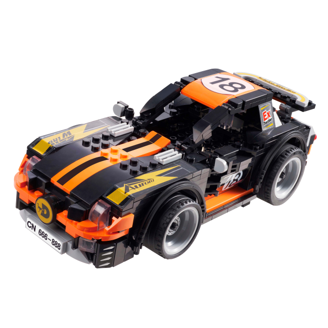 Конструктори з унікальними деталями - Конструктор Wise block Спортивний автомобіль на радіокеруванні (EU389054)#2