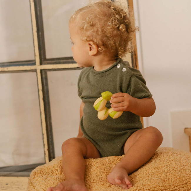 Брязкальця, прорізувачі - Прорізувач Oli and Carol Фісташка Патріціо (L-PISTACHIO-UNIT)#5