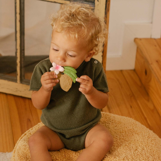 Погремушки, прорезыватели - Прорезыватель Oli and Carol Миндаль Али (L-ALMOND-UNIT)#4