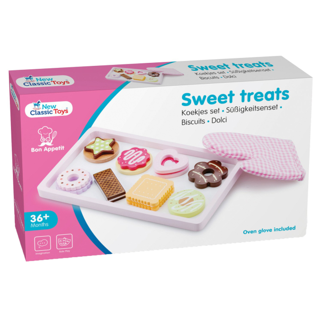 Детские кухни и бытовая техника - Игровой набор New classic toys Bon appetit Сладости (10625)#2