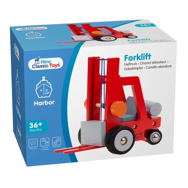 Машинки для малышей - Машинка New classic toys Погрузчик (10920) #2