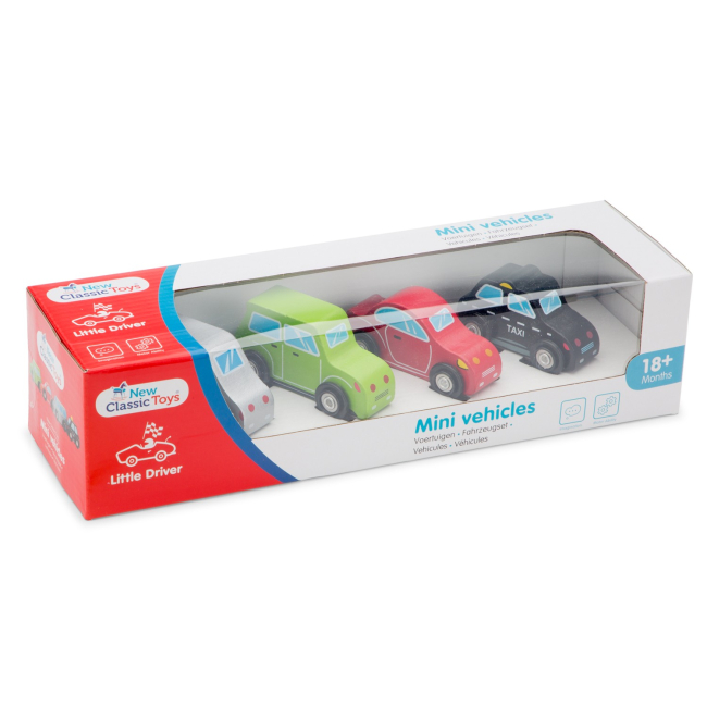 Машинки для малышей - Игровой набор New classic toys First driver 4 машинки (11934)#3