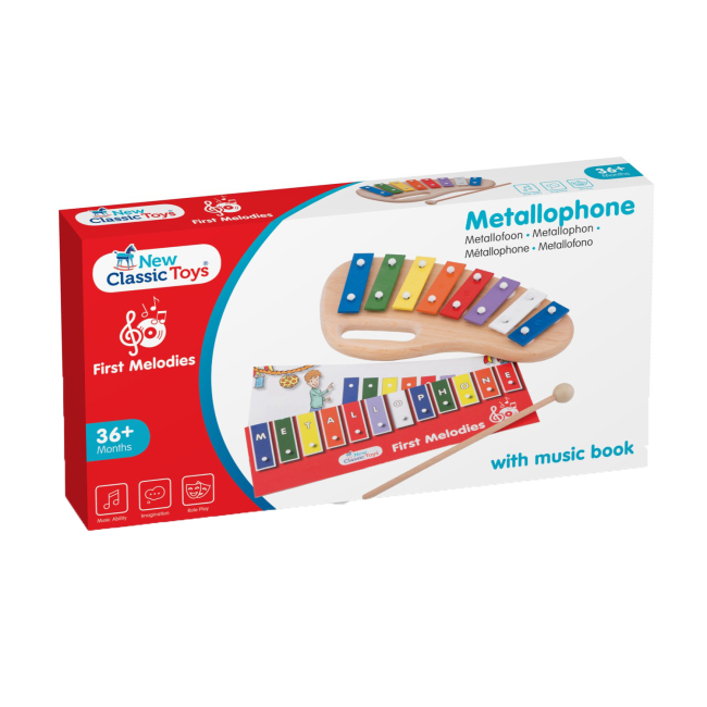 Музичні інструменти - Музичний інструмент New classic toys First melodies Металофон (10210)#2