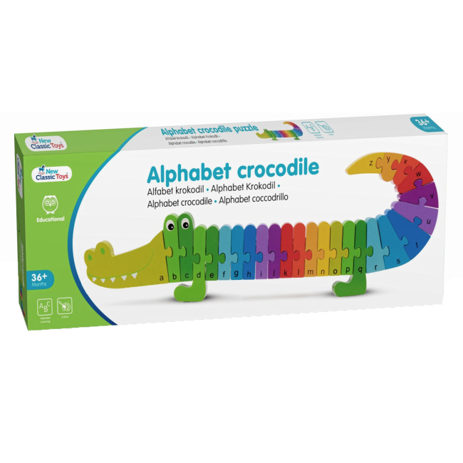 Пазли - Пазл New classic toys Абетка Крокодил (10532)#4