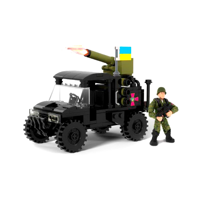 Конструктори з унікальними деталями - Конструктор IBLOCK Армія UTV (PL-921-488)#2