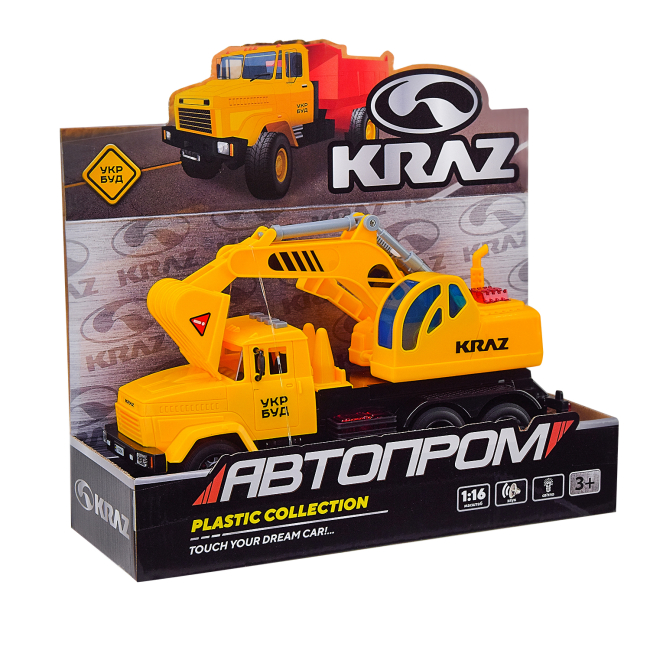 Транспорт и спецтехника - Экскаватор Автопром КРАЗ Экскаватор (KR-2202-12A)#4