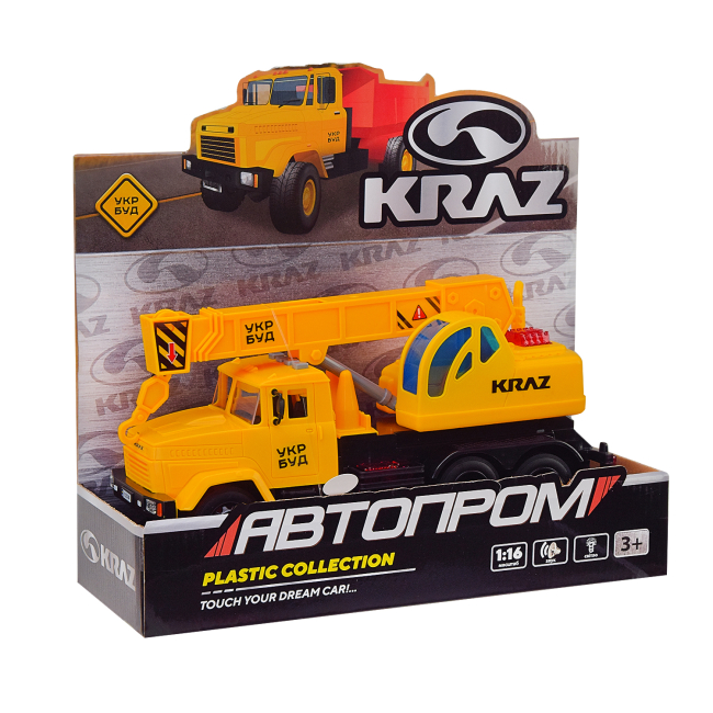 Транспорт и спецтехника - Автокран Автопром КРАЗ (KR-2202-13A)#4