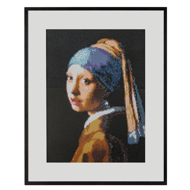 Мозаїка - Алмазна картина Grafix Дівчина з перлиною (CR2025/GE)#2