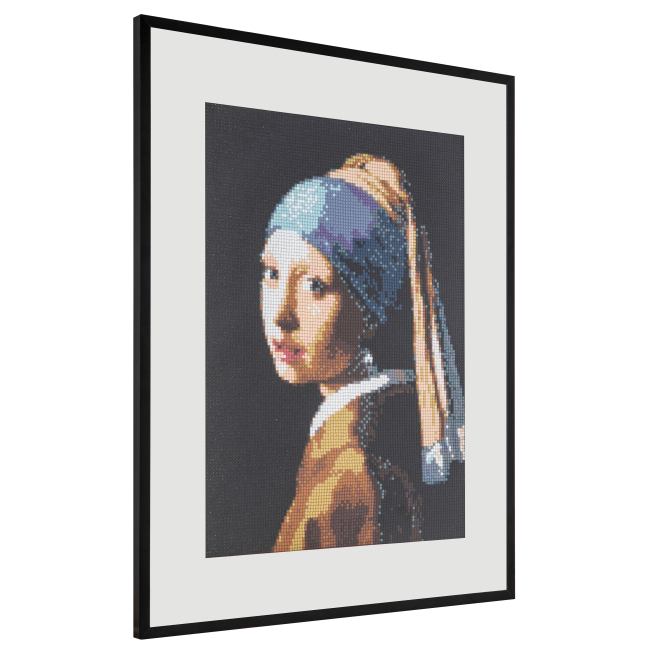 Мозаїка - Алмазна картина Grafix Дівчина з перлиною (CR2025/GE)#3
