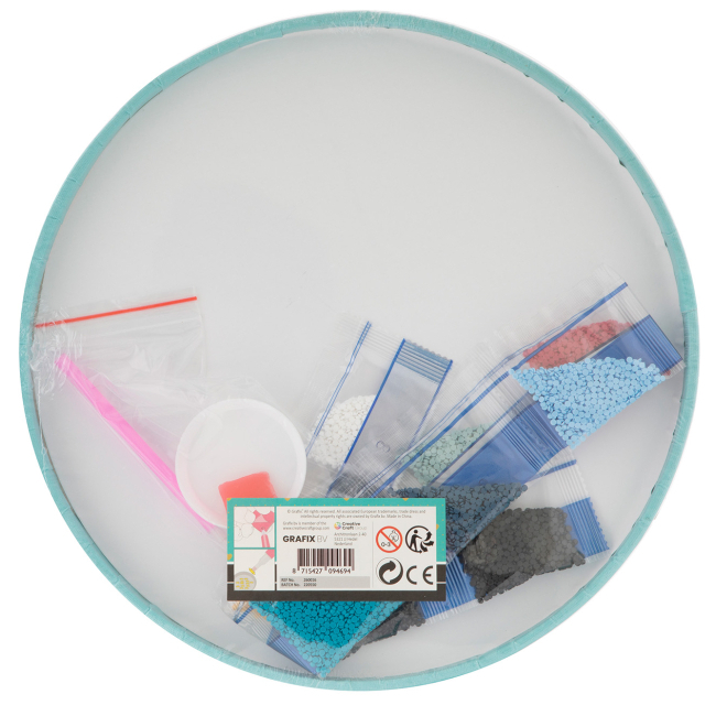 Мозаїка - Алмазна картина Grafix Мандала синя (260016_2)#2