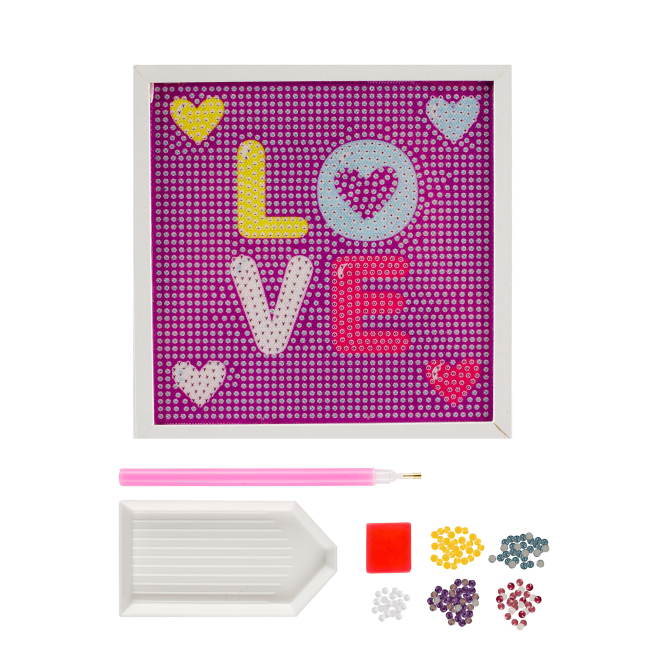 Мозаїка - Алмазна картина Grafix Love (200034_1)#2