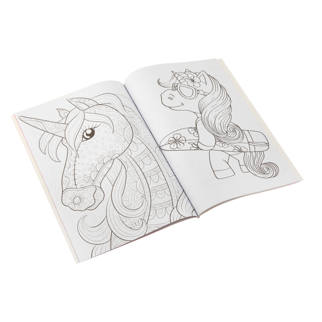 Товари для малювання - Розмальовка Grafix Unicorn (150068)#2