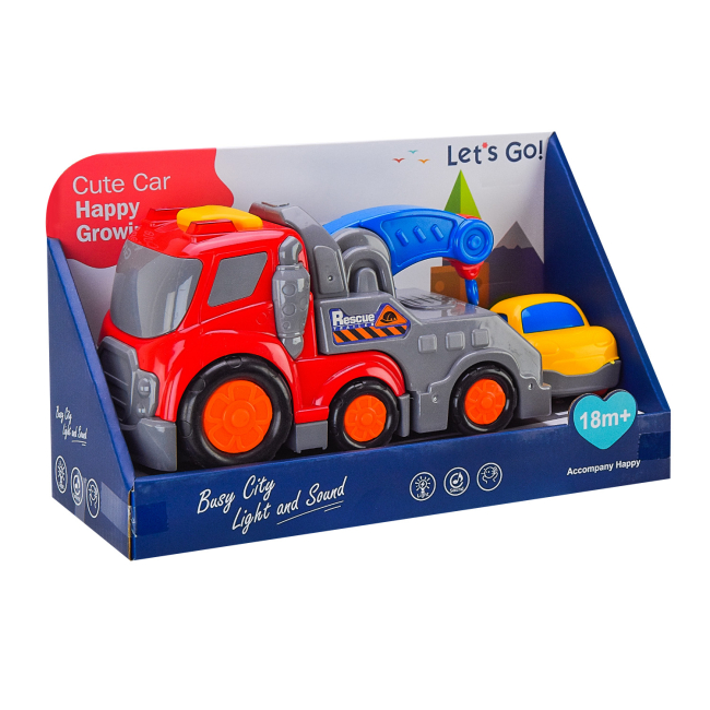 Машинки для малышей - Игровой набор Shantou Jinxing Эвакуатор (7205)#5