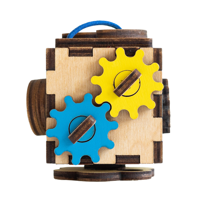 Розвивальні іграшки - Розвивальна іграшка Good Play Бізікубик Патріот (К106)#4